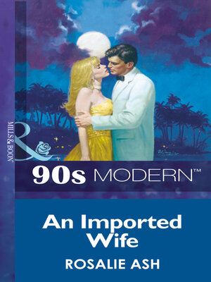 cover image of AN IMPORTED WIFE